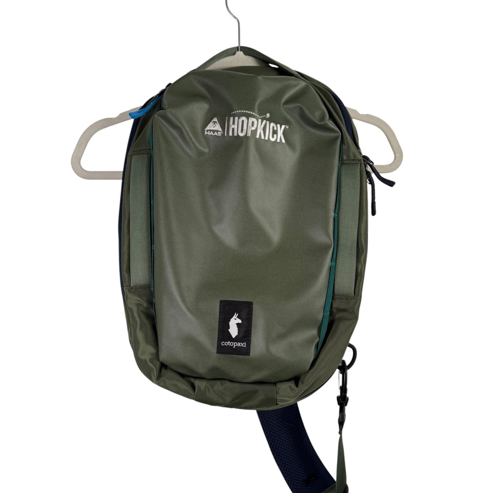 Cotapaxi Chasqui 13L Sling Pack Green Crossbody Travel Backpack Messenger LOGO